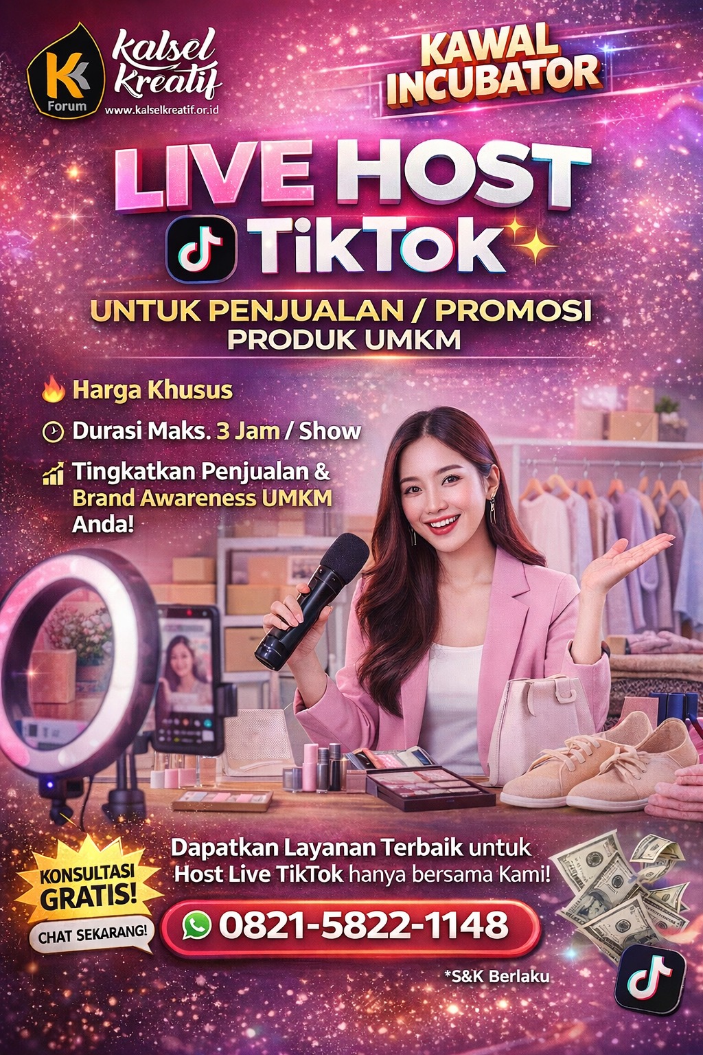 LIVE HOST TIKTOK 